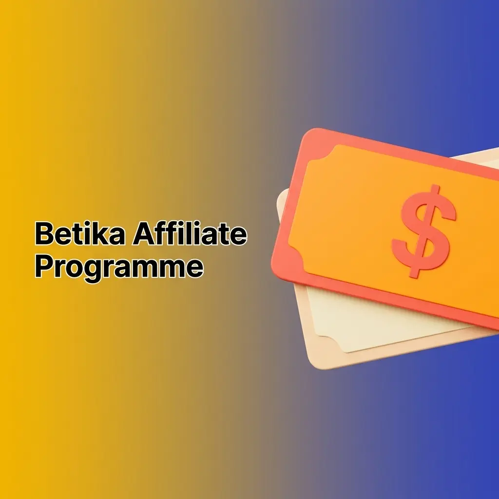 Betika affiliate programme dashboard showing revenue share tracking, referral stats, and M-PESA payouts for Kenyan marketers