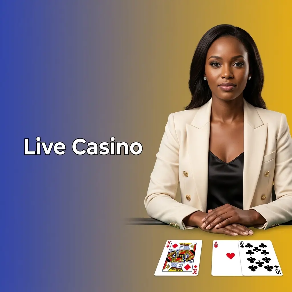 Betika Live Casino Kenya with professional human dealers streaming HD blackjack, roulette, baccarat, and game shows