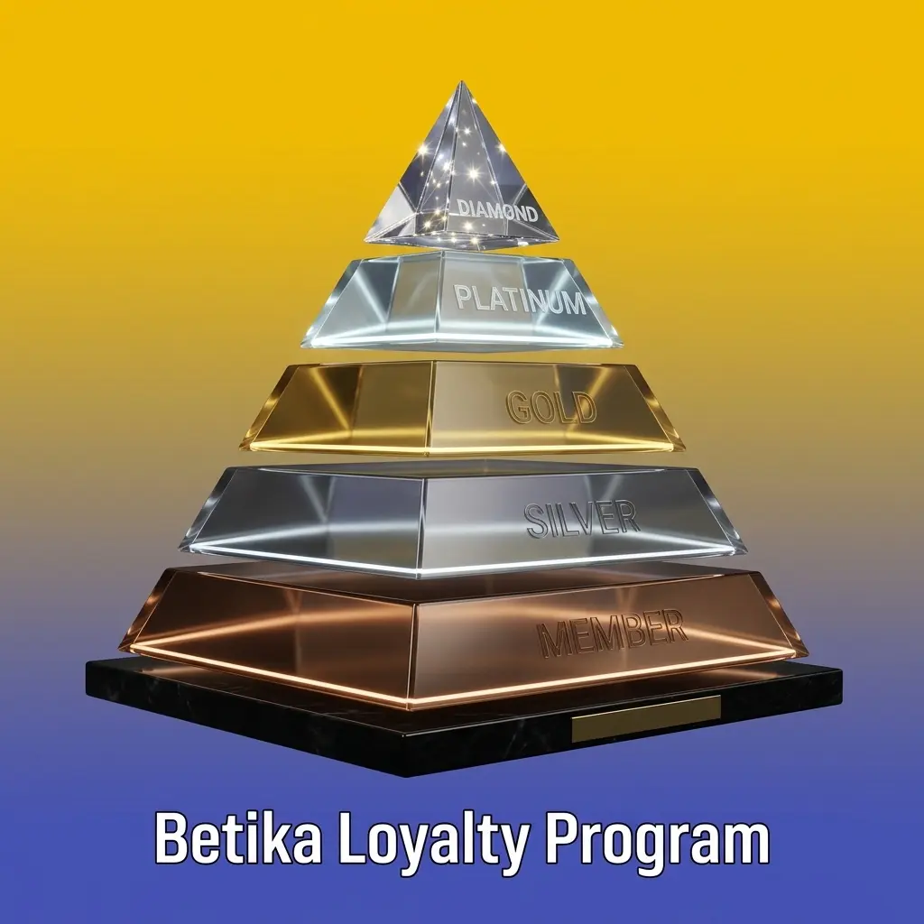 Betika loyalty programme tiers, points earning, redemption options, and VIP benefits for sports betting and casino players