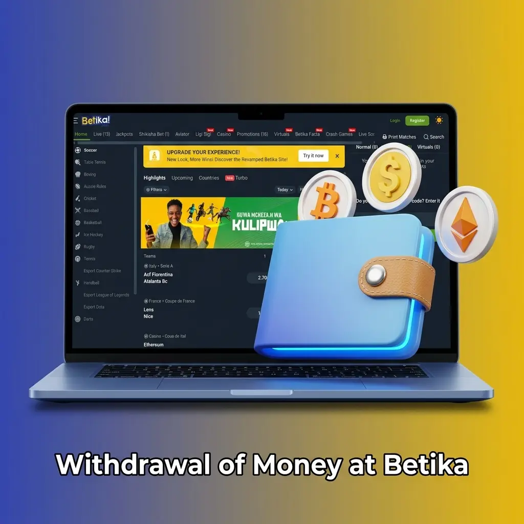 Betika withdrawal process to M-Pesa account showing step-by-step guide and transaction tracking dashboard